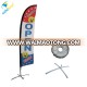 High quality custom design feather flags beach flag banner