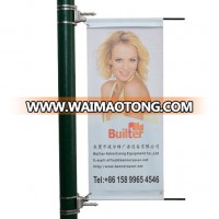 light pole clamp for pole banner