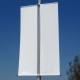 Street Coloumn Pole Advertising Media Banner Flex Flag Stand