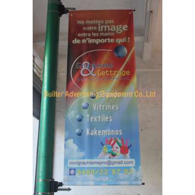 Metal Street Pole Advertising Flag Equipment (BT-BS-062)